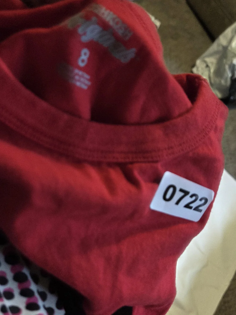OshKosh B'gosh Red Short Sleeve Tee